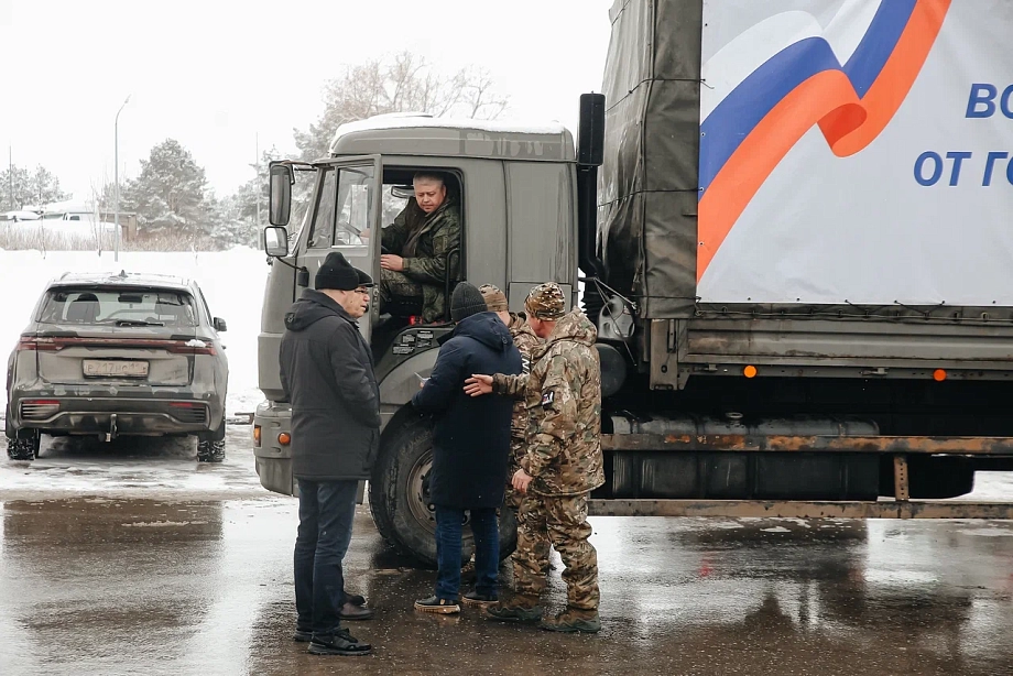 Фото: Челны отправили шефскую помощь для группировки войск «Север»