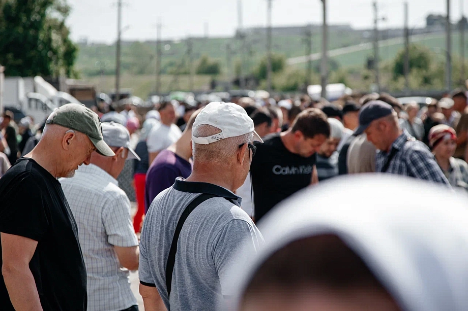 Фото: на Курбан-байрам открылась площадка для жертвоприношения