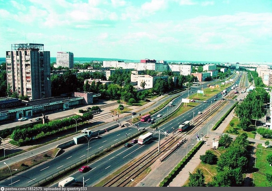 Фото: как менялся проспект Мусы Джалиля в Челнах