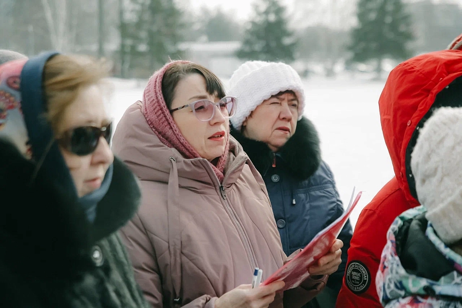 «Парк не для наживы коммерсантов» - Гурьева вышла с пикетом (фото)