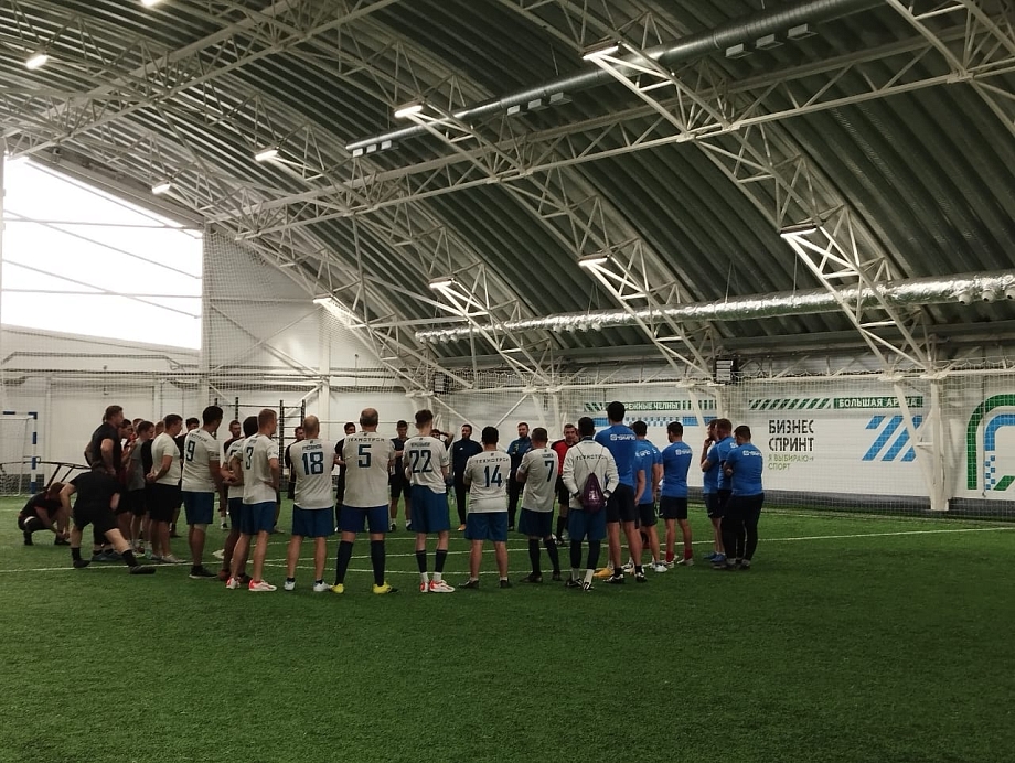 В Челнах состоялся турнир по мини-футболу среди сотрудников заводов ГК «ТЭМПО» 