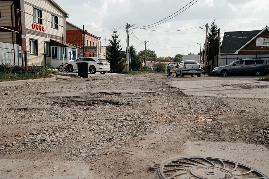 Фото: жители Орловки ждут потопов – в поселке не осталось дорог 