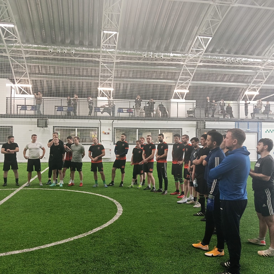 В Челнах состоялся турнир по мини-футболу среди сотрудников заводов ГК «ТЭМПО» 