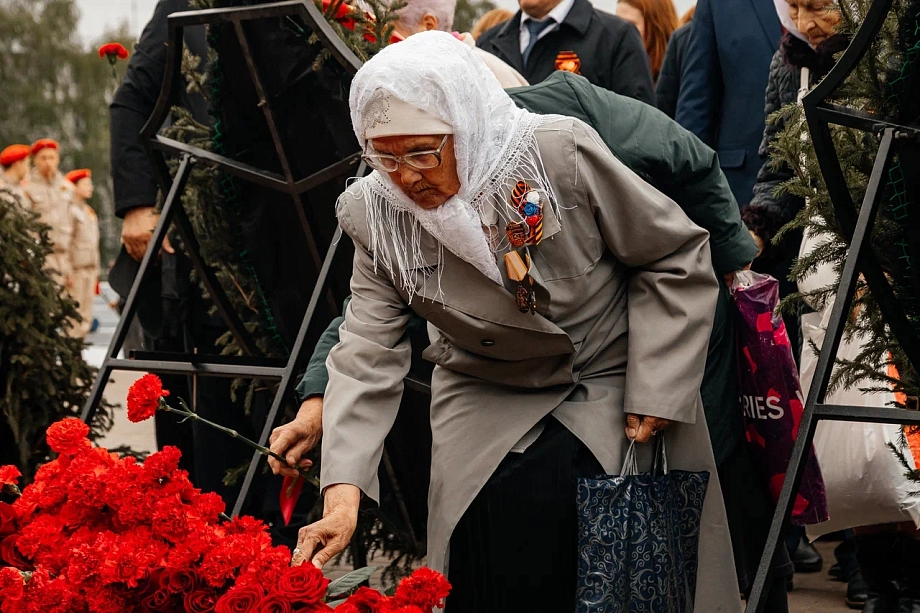 Фото: на парад Победы в Челнах собрались участники боевых действий разных лет 