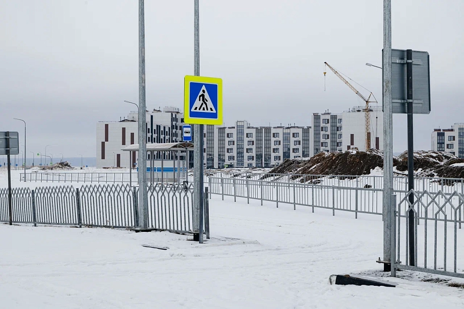 Фото: новый участок улицы Нариманова не открывают почти два года