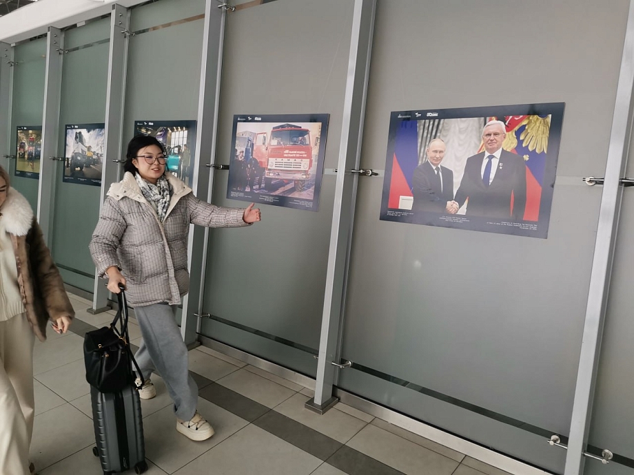 «КАМАЗ» представил юбилейную фотовыставку в Бегишево