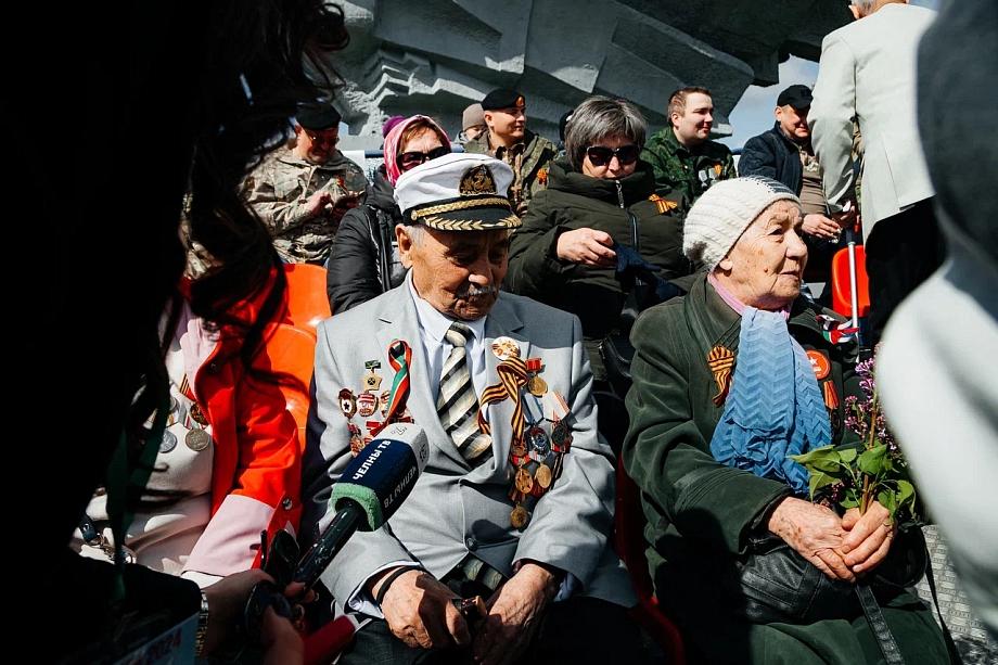 Фото: лица Победы в нескольких кадрах 