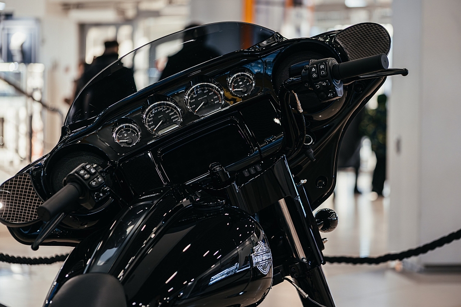 Легенда приезжает в «Омегу»: Harley из фильмов про Капитана Америку в Челнах