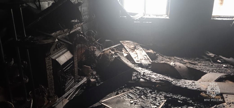 Пожилой мужчина погиб на пожаре в Тукаевском районе