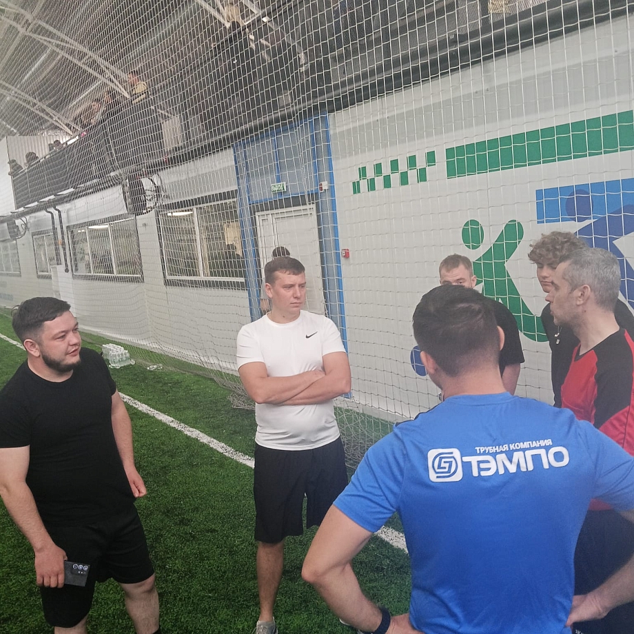 В Челнах состоялся турнир по мини-футболу среди сотрудников заводов ГК «ТЭМПО» 