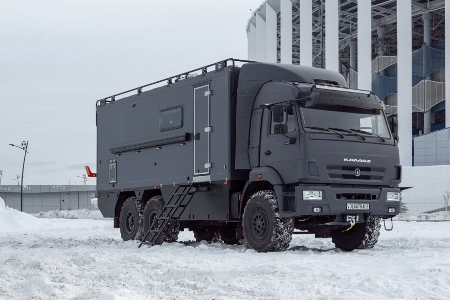 На базе КАМАЗа создали еще один автодом – вездеход 