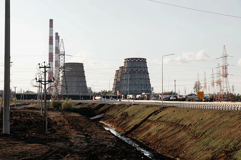 Строительство путепровода в районе ТЭЦ полностью завершат к осени (фото)