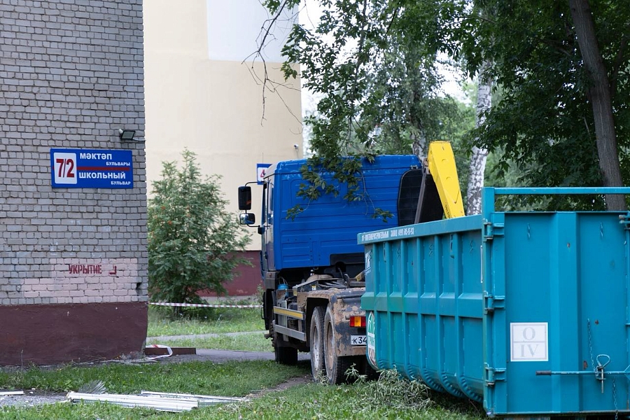 В Нижнекамске начали восстанавливать дом, пострадавший при атаке БПЛА (фото) В Нижнекамске начали восстанавливать дом, пострадавший при атаке БПЛА (фото)