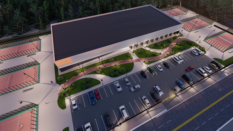 В Челнах могут построить центр тенниса с 11 кортами 