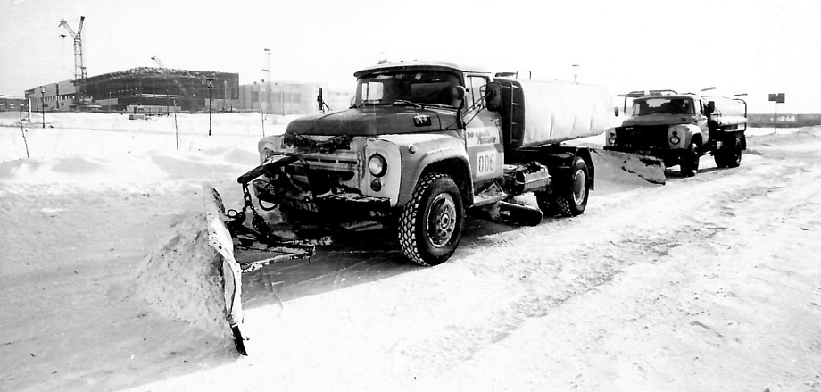Как на проспектах Челнов убирали снег в 70-е годы (фото)