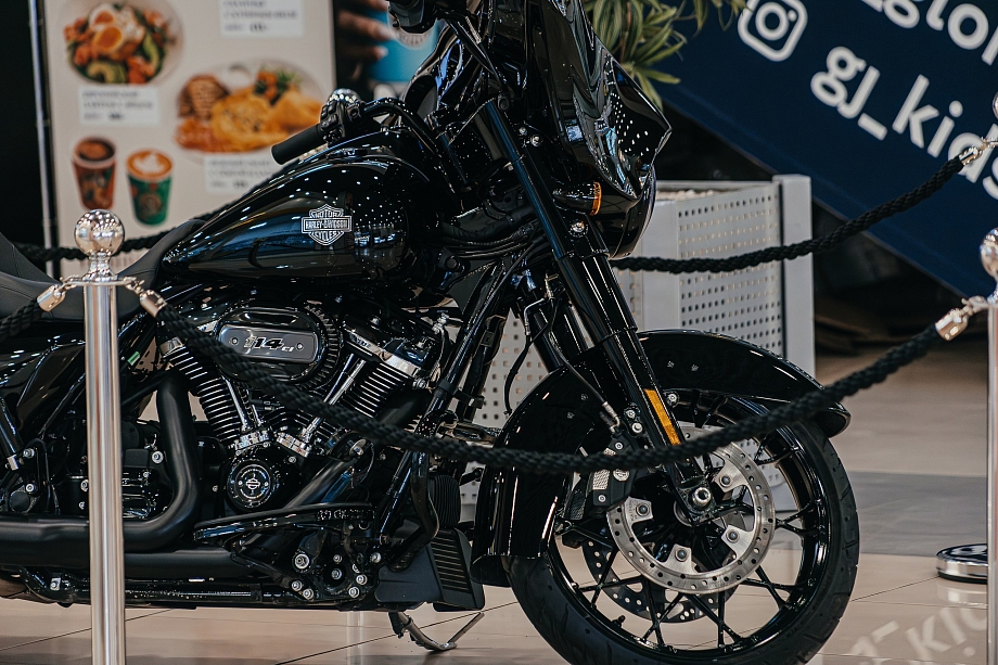 Легенда приезжает в «Омегу»: Harley из фильмов про Капитана Америку в Челнах