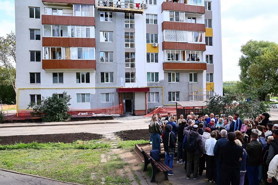 Пострадавший от БПЛА дом в Нижнекамске готов к заселению