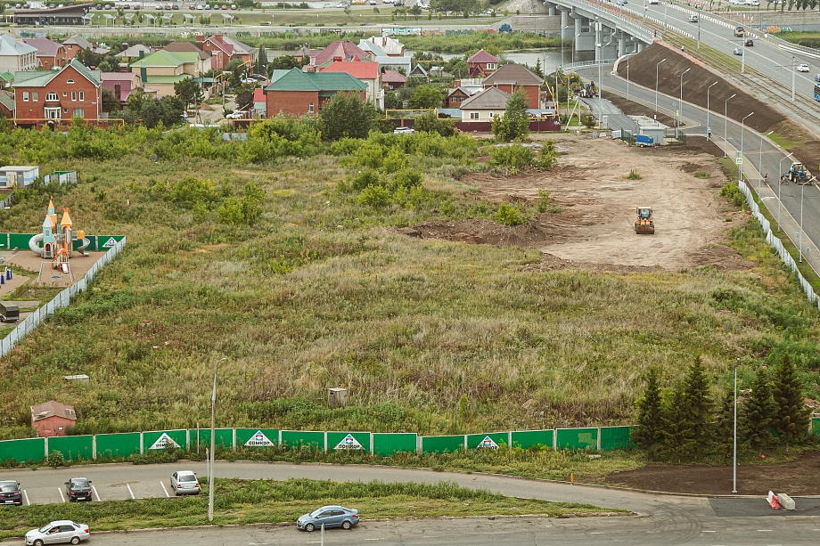 Землю на первой линии центрального проспекта Челнов готовят под застройку 