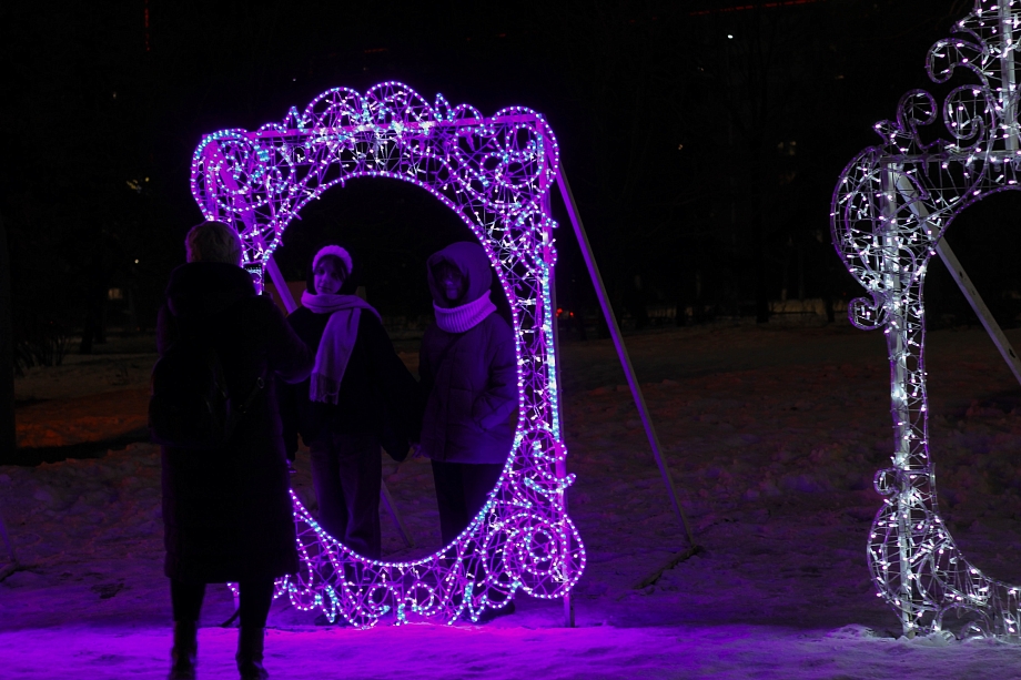 Фото: Как украсили главную площадь Челнов к Новому году