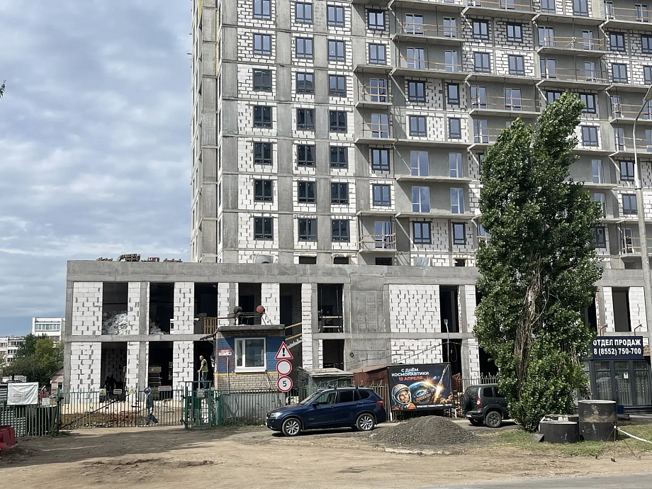 Фото: как строится высотка экс-директора ПАД Фарида Киямова в Челнах