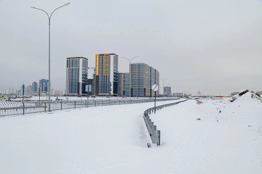 Фото: новый участок улицы Нариманова не открывают почти два года