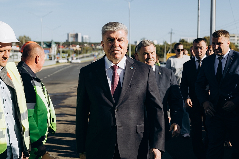 В Челнах открыли Боровецкий мост и проспект Яшьлек после капремонта (фото)