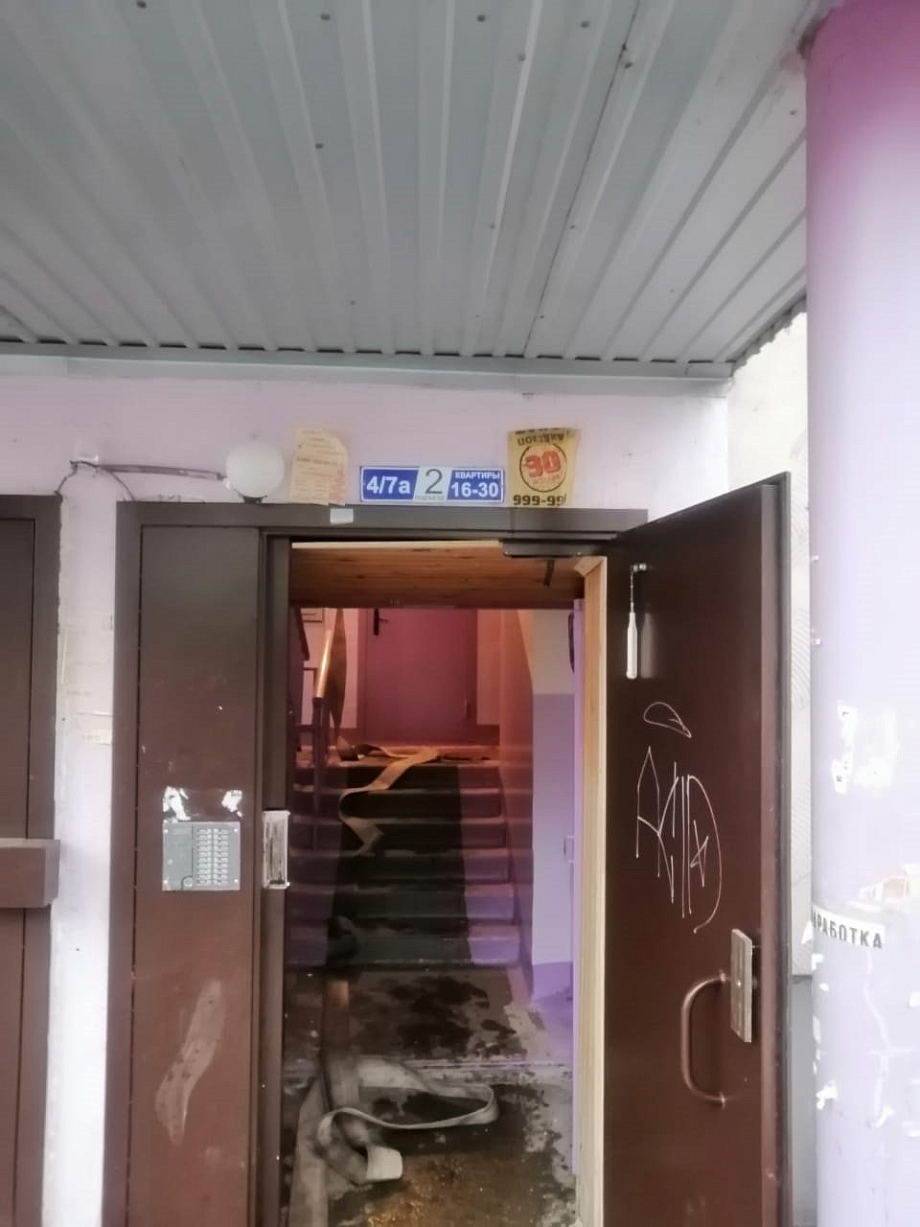 В Челнах при пожаре в квартире на ГЭСе пострадал мужчина 